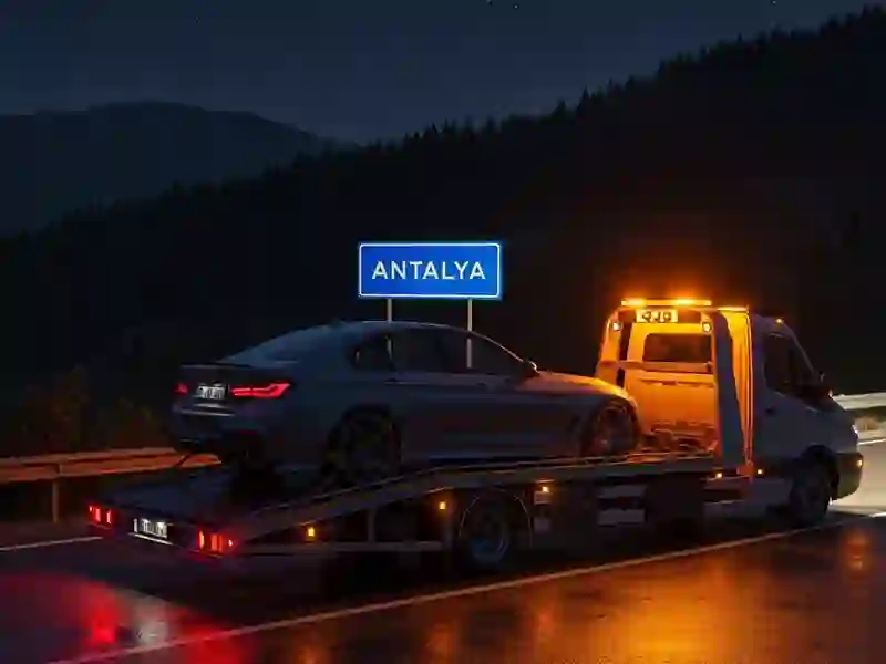 Antalya oto çekici foto Antalya oto çekici aracı